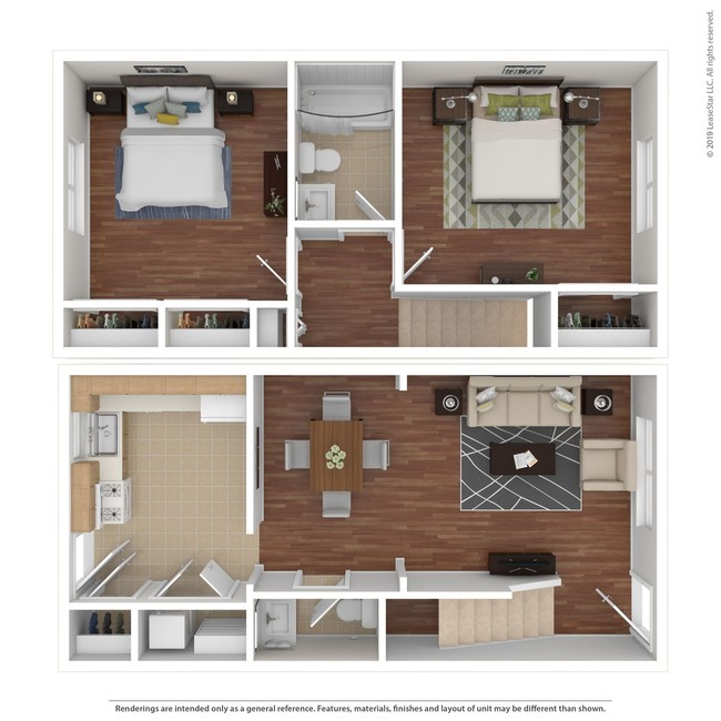 Floorplan - Landmark at Gayton Apartments