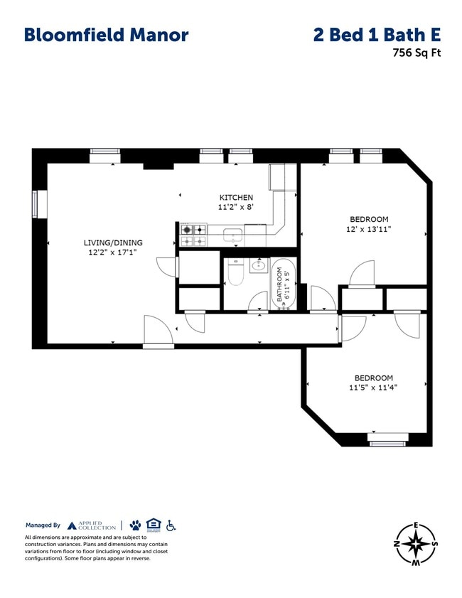 Floorplan - Bloomfield Manor