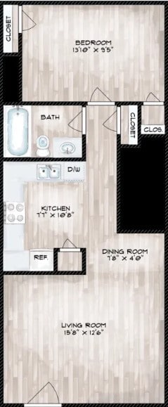 Floorplan - The Summit at Geyer Springs