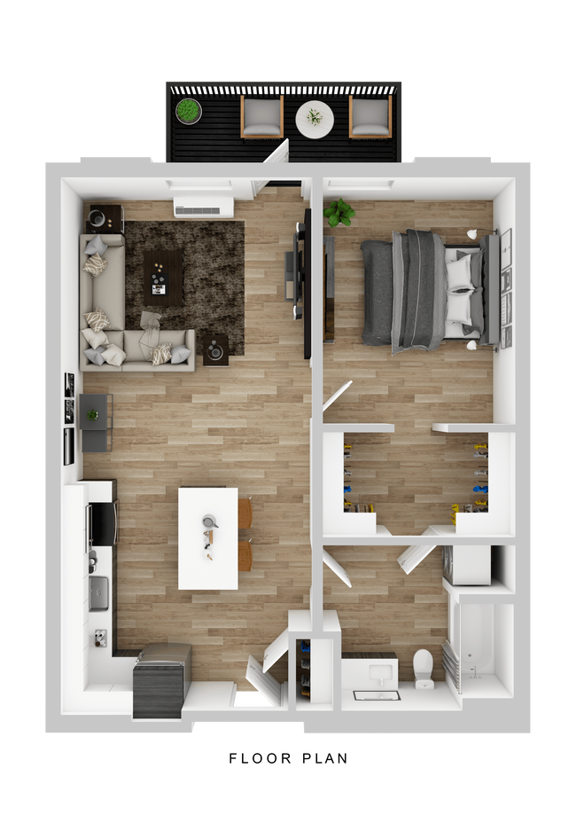 Floorplan - Hyas Point Apartments