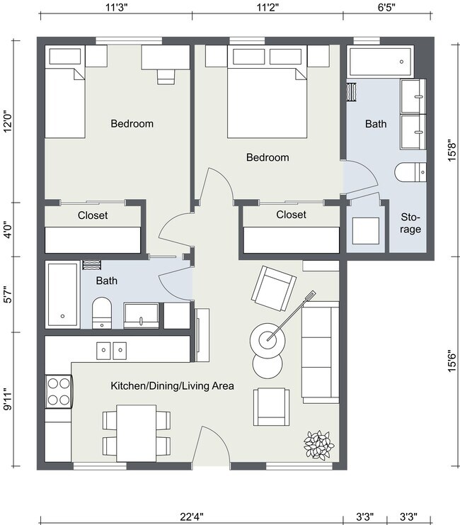 Floorplan - Oceans 315