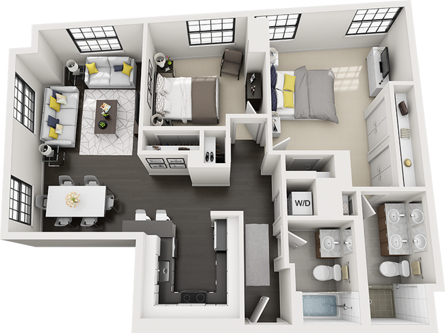 Floorplan - The Lofts at Atlantic Wharf