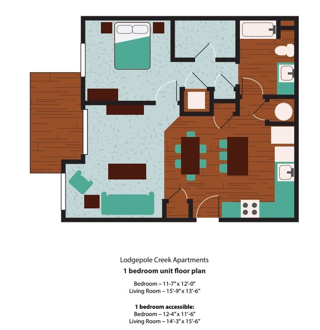 1BR/1BA - Lodgepole Creek