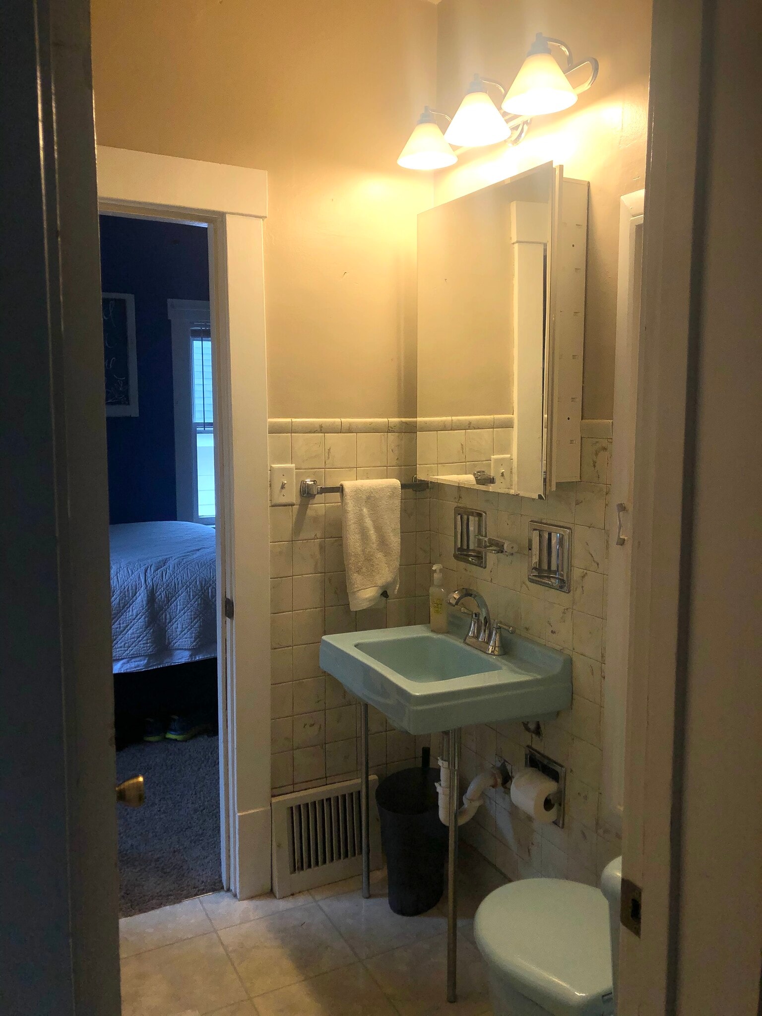 Main Floor Bathroom (looking into Master) - 2015 S 58th St