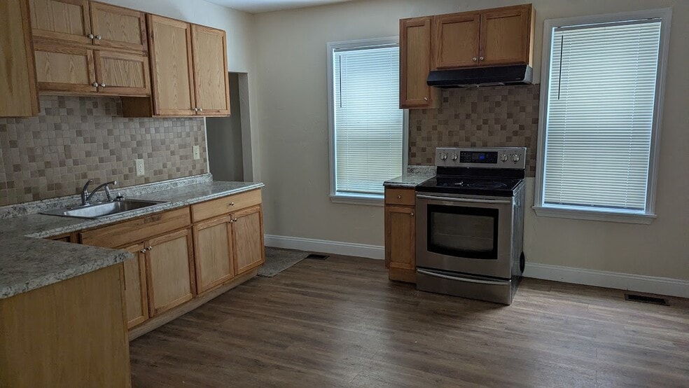 Stainless Range and Refrigerator - 660 Warren Ave