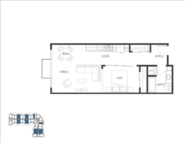 Floorplan - The Platform Apartments