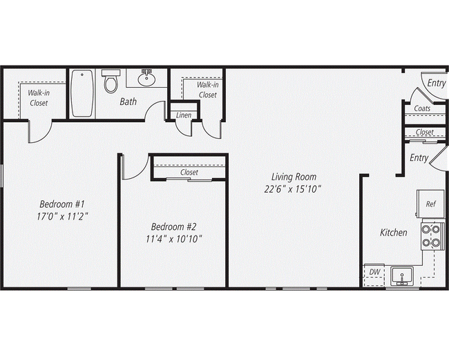 Floorplan - Captain Parker Arms