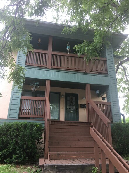 Front entrance and balcony - 621 W 43rd St