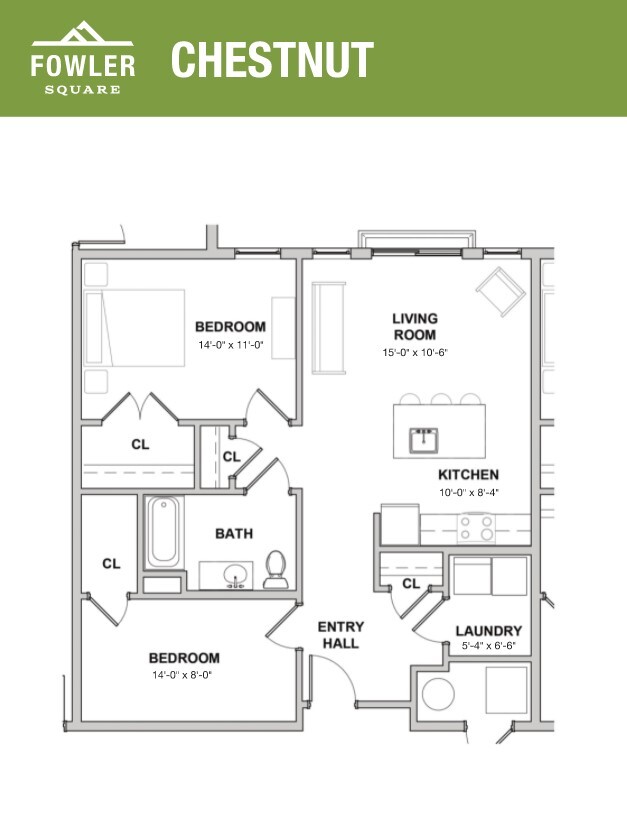 Floorplan - Fowler Square