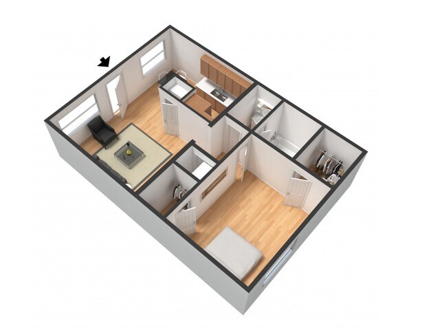 One Bedroom - Fairway Tulsa