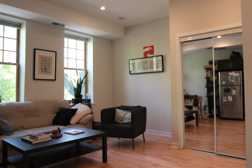Spacious closet in the living area - 317 6th S St