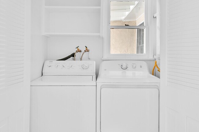 newer washer and dryer under warranty - 2935 Westwood Blvd