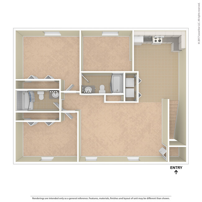 Floorplan - Apartments at Waterford