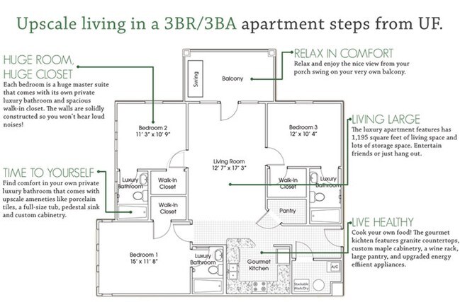 3BR/3BA - Sabal Palms