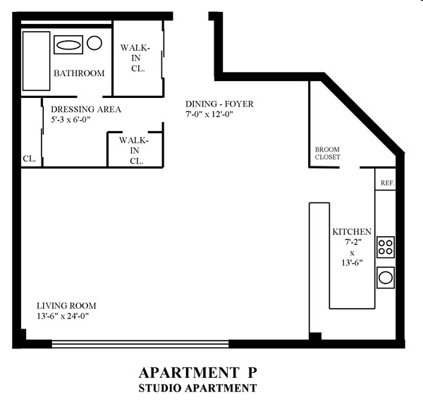 1BR/1BA - Sea Verge