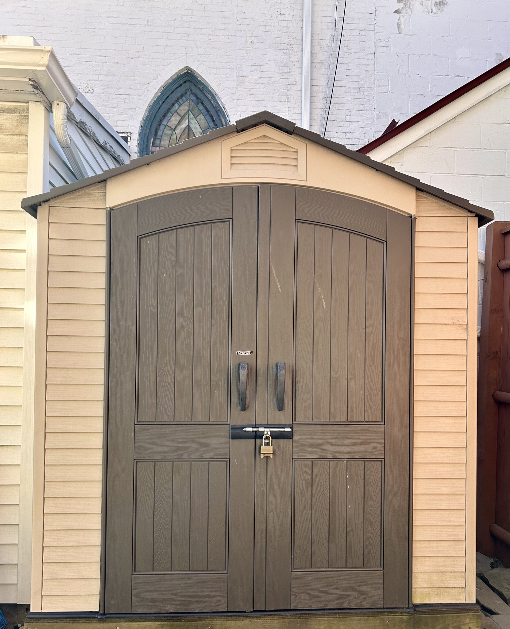 Shed in Patio - 241 Cumberland Ave