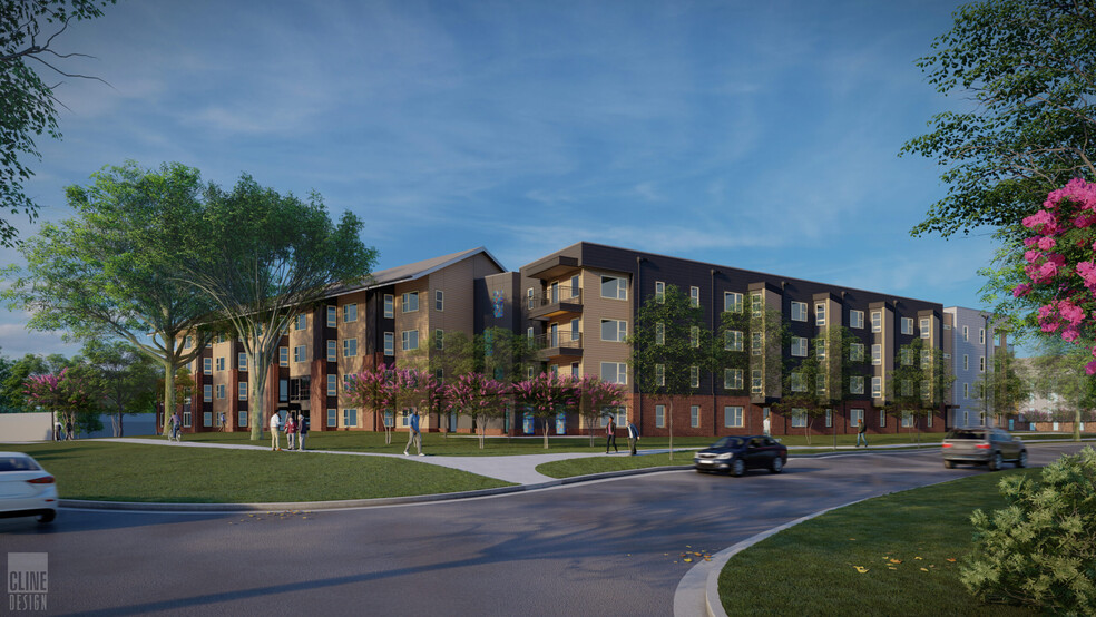 Exterior Rendering - Milner Commons