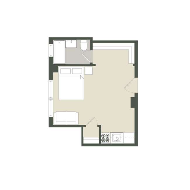 Floorplan - 420 W. Melrose St.