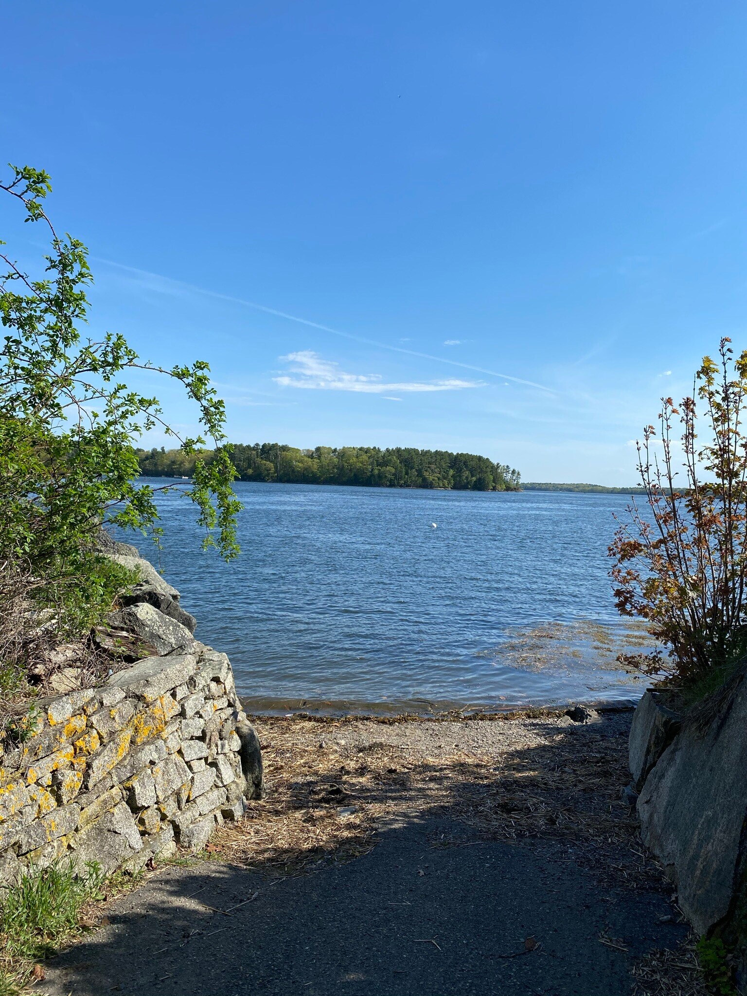 Boat landing for residents use - 15 Cedar Point Rd