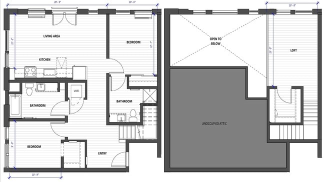 Floorplan - Hyas Point Apartments