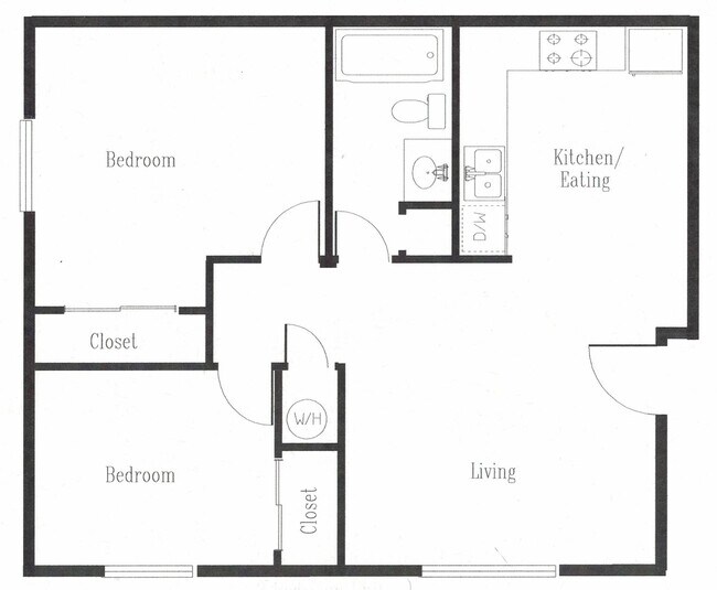 Floorplan - Maplewood Apartments
