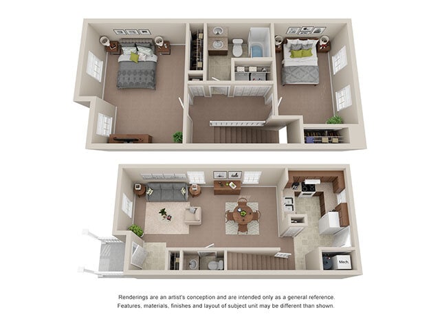 Floorplan - Ashley Midtown