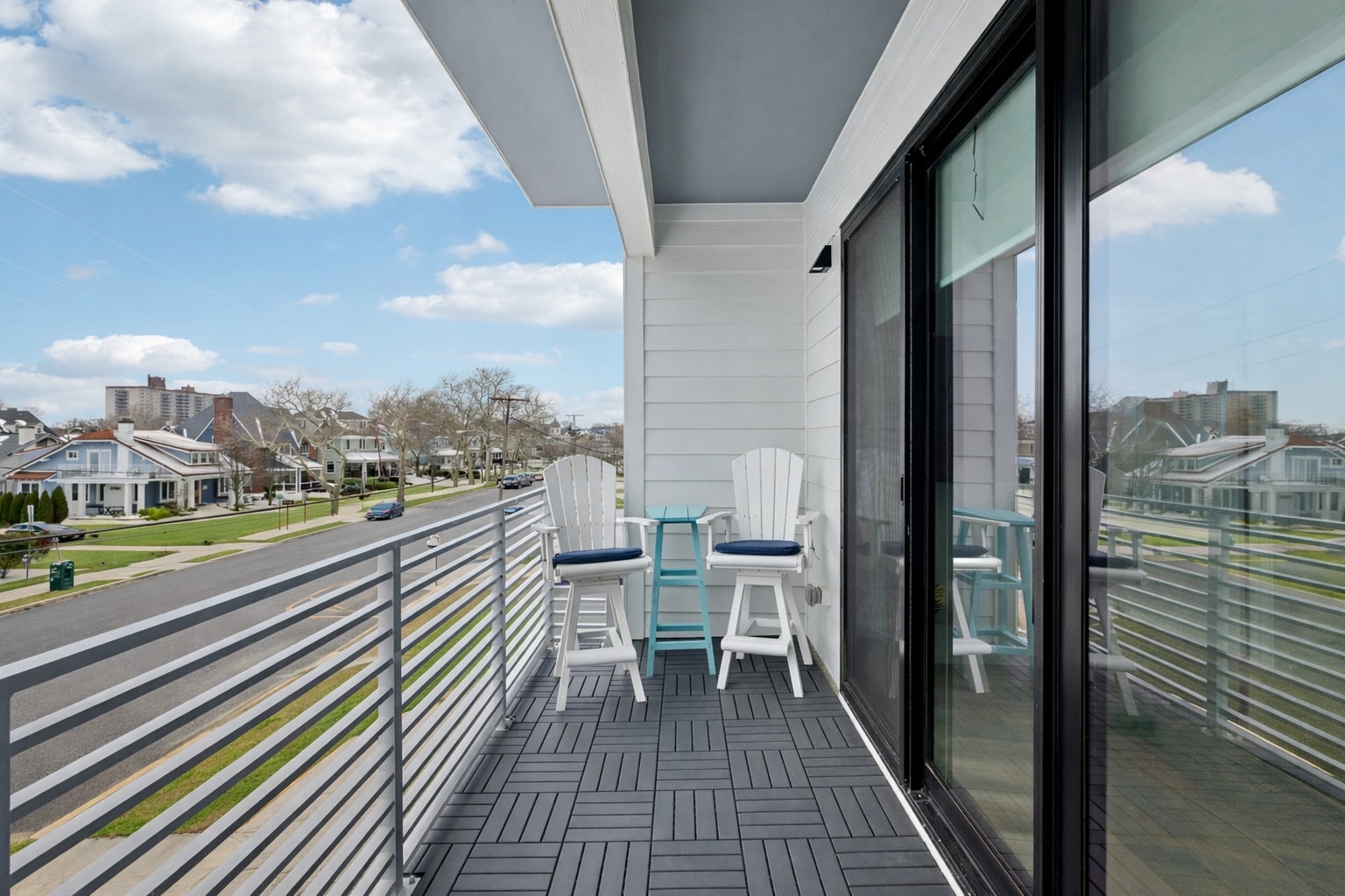 Private Balcony off the Living Room - 215 2nd Ave