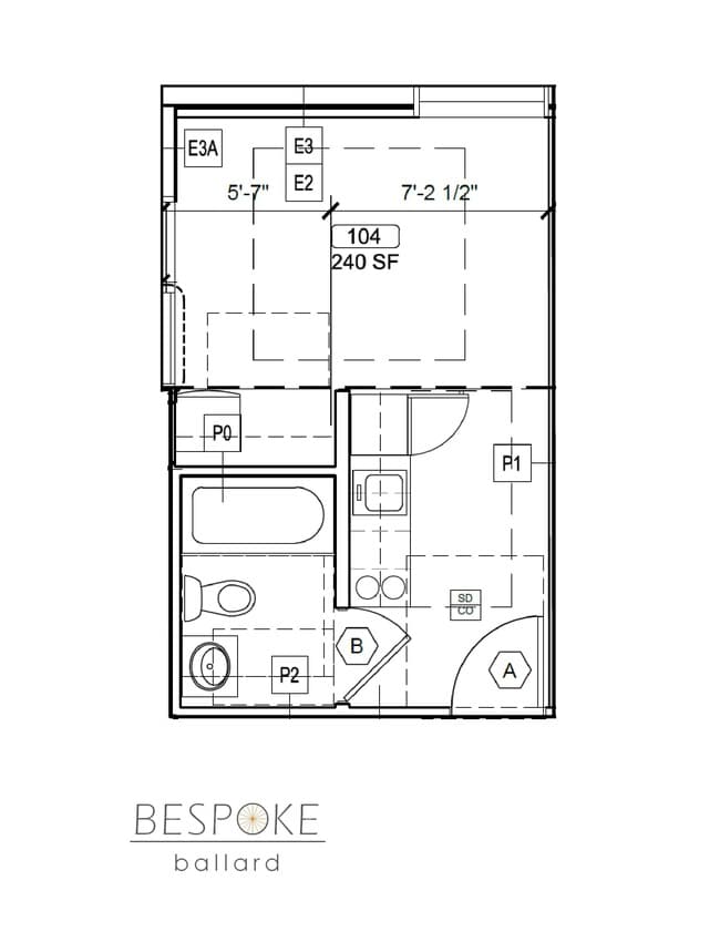 Floorplan - Bespoke Ballard Apartments