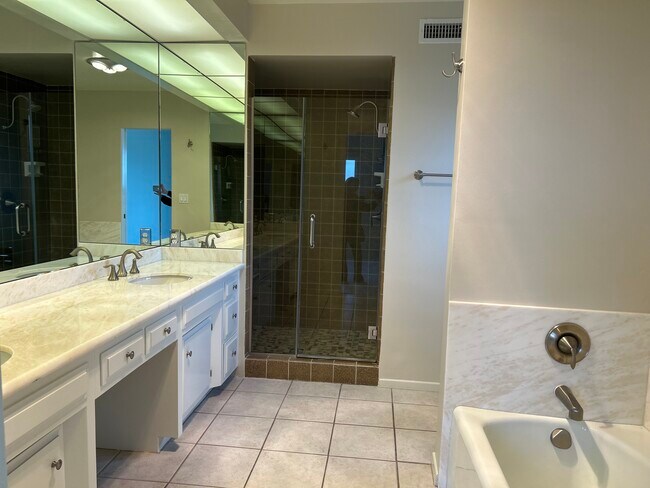 Primary Bathroom with separate Tub & Shower - 14687 Deervale Pl