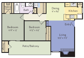 Floorplan - Oak Ridge Apartments