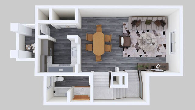 Floorplan - Mariposa at Jordan Downs - 8565
