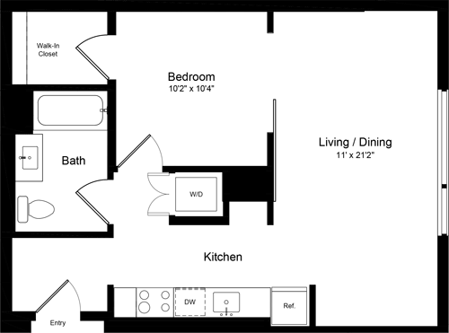 Floorplan - One Henry Adams
