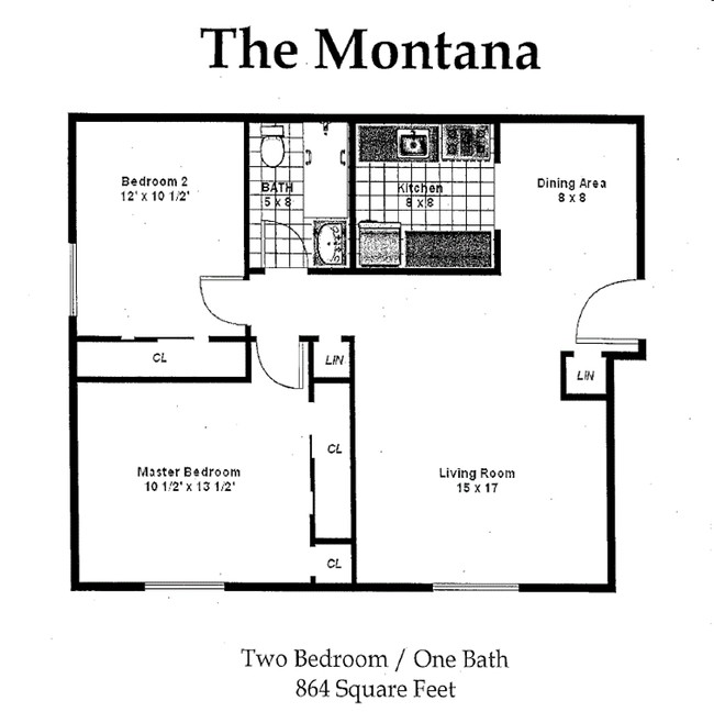 The Montana - Sunset Ridge Apartments