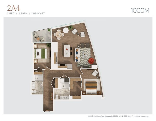 Floorplan - 1000M