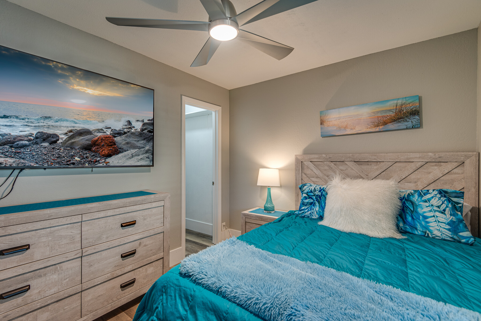 65" Sony Smart TV in Queen bedroom - 4150 E Cactus Rd