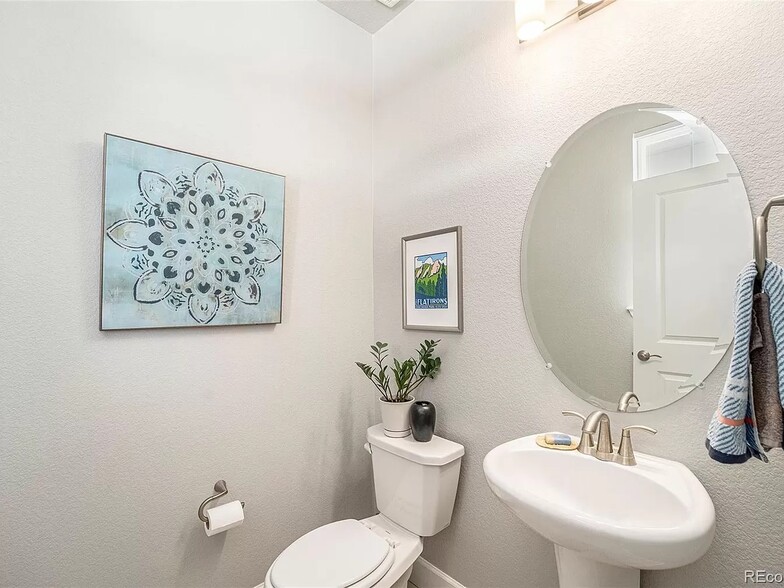 Powder room on main level - 8324 Holman St