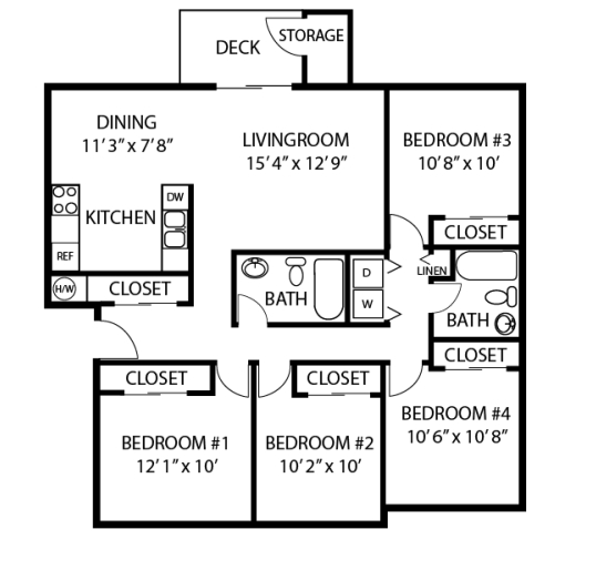 Cedar - Palouse Trace Apartments