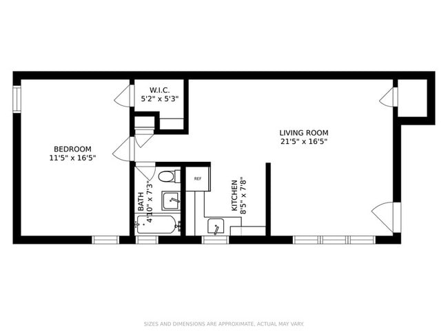 Floorplan - Temple Apartments