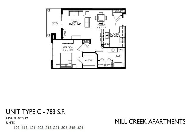 Floorplan - Mill Creek