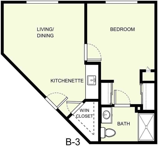 Floor Plan B-3 - Pearl Crossing