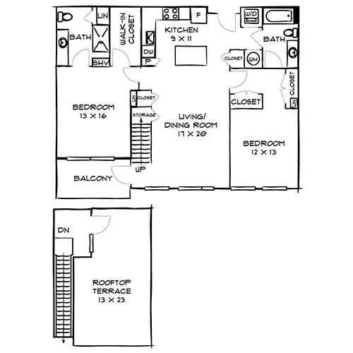 Floorplan - Avery Row