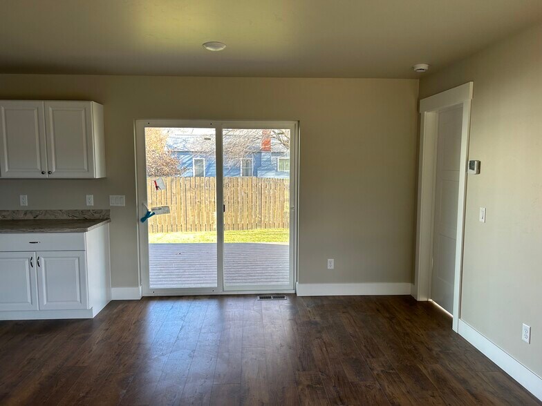 Living Room with Deck - 236 W Kent Ave