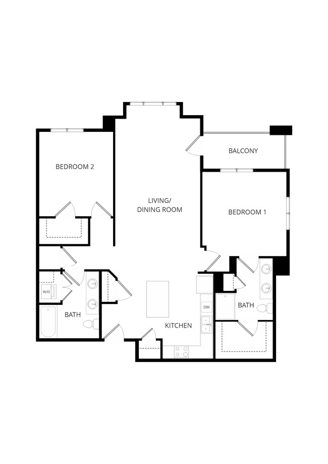 Floorplan - Van Buren East