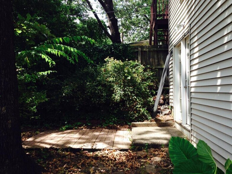 Side yard - 820 N Jackson St