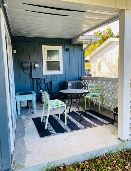 back patio - 236 Lily Rd