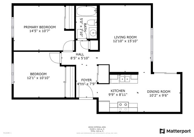 Floorplan - Irving Place Apartments