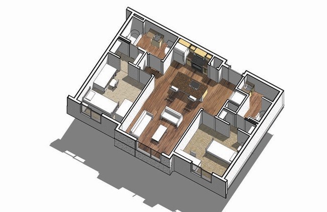 2BR/2BA - 1409 Elizabeth Apartments