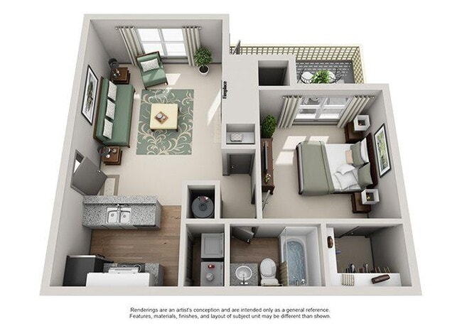 Floorplan - Crosstown at Chapel Hill