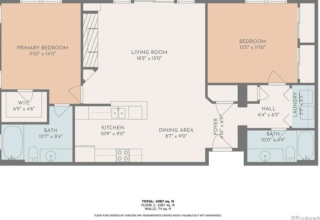 Layout - 14211 East 1st Drive