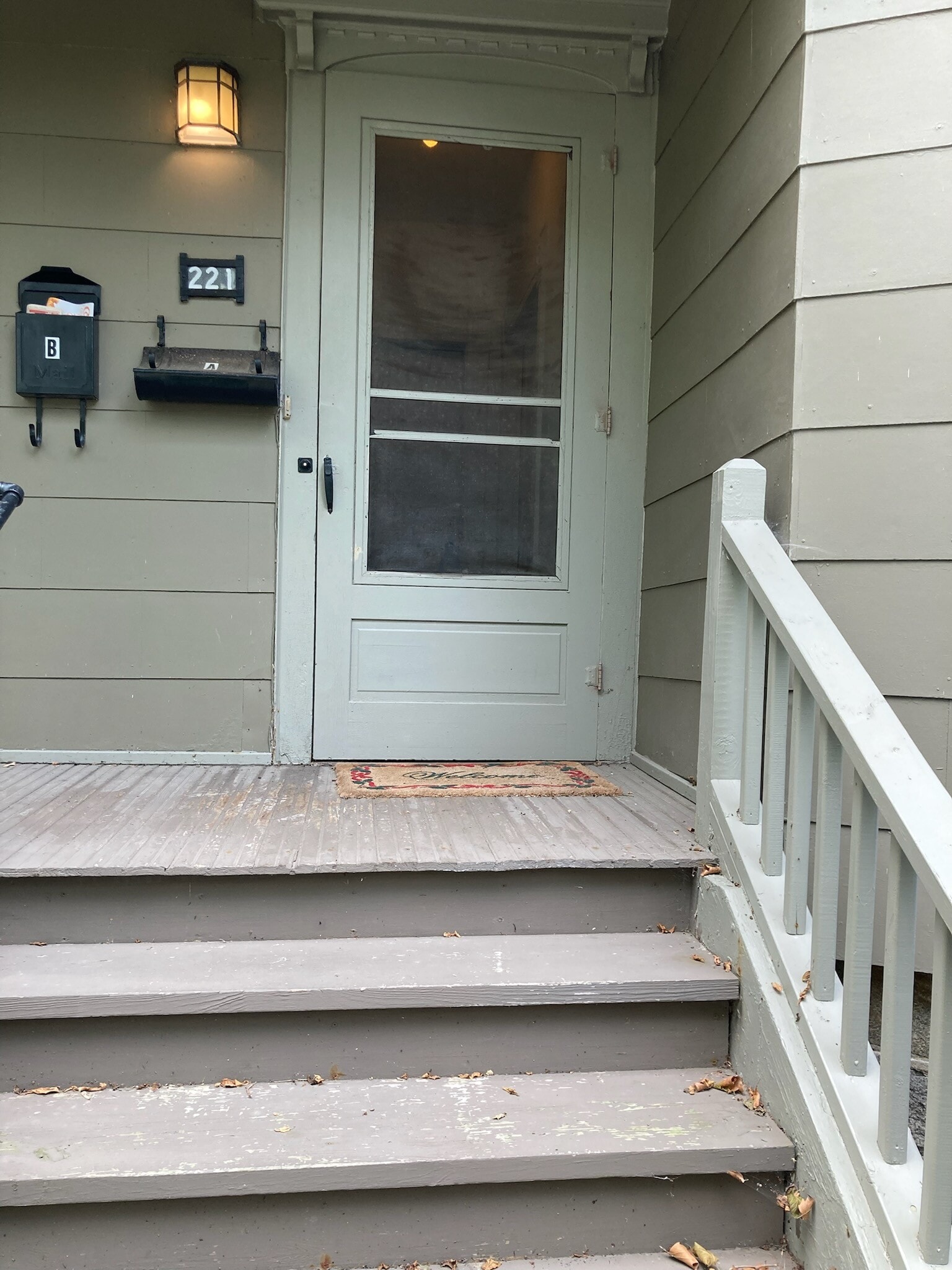 front entry - 221 W Sibley St